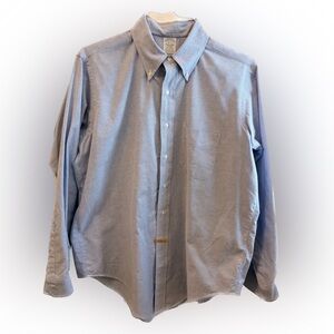 Brooks Brothers Blue Oxford Shirt 16 1/2 - 5